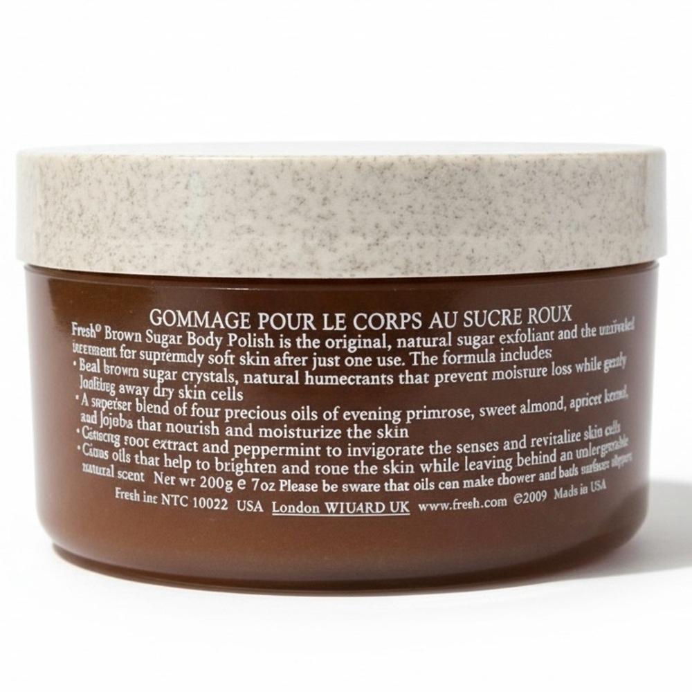 Fresh Brown Sugar Body Polish Exfoliator NWT - Picture 5 of 10